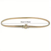 Metal Stretch Belt: Gold Bee