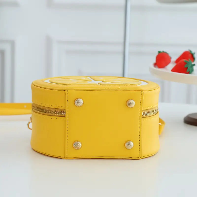 Citrus Surprise Purse: Orange