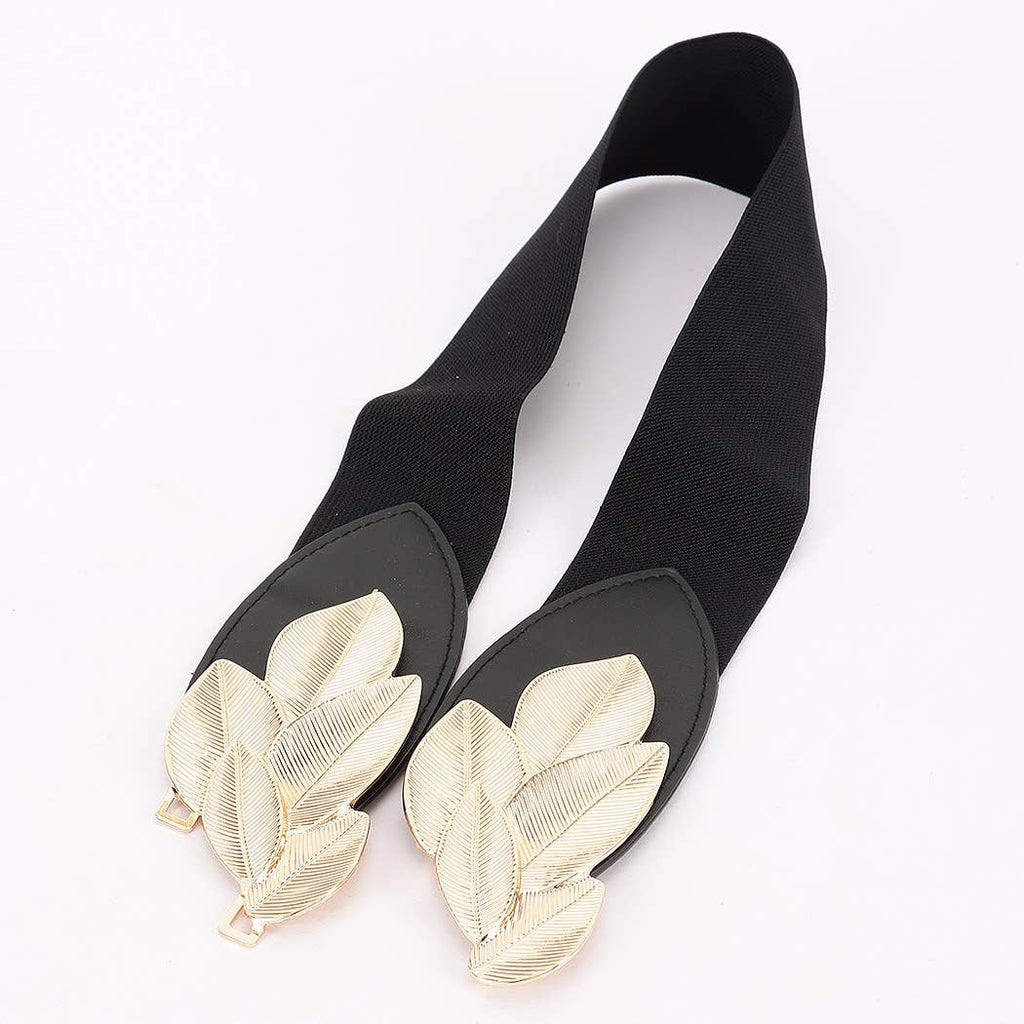 Metal Petal Stretch Belt