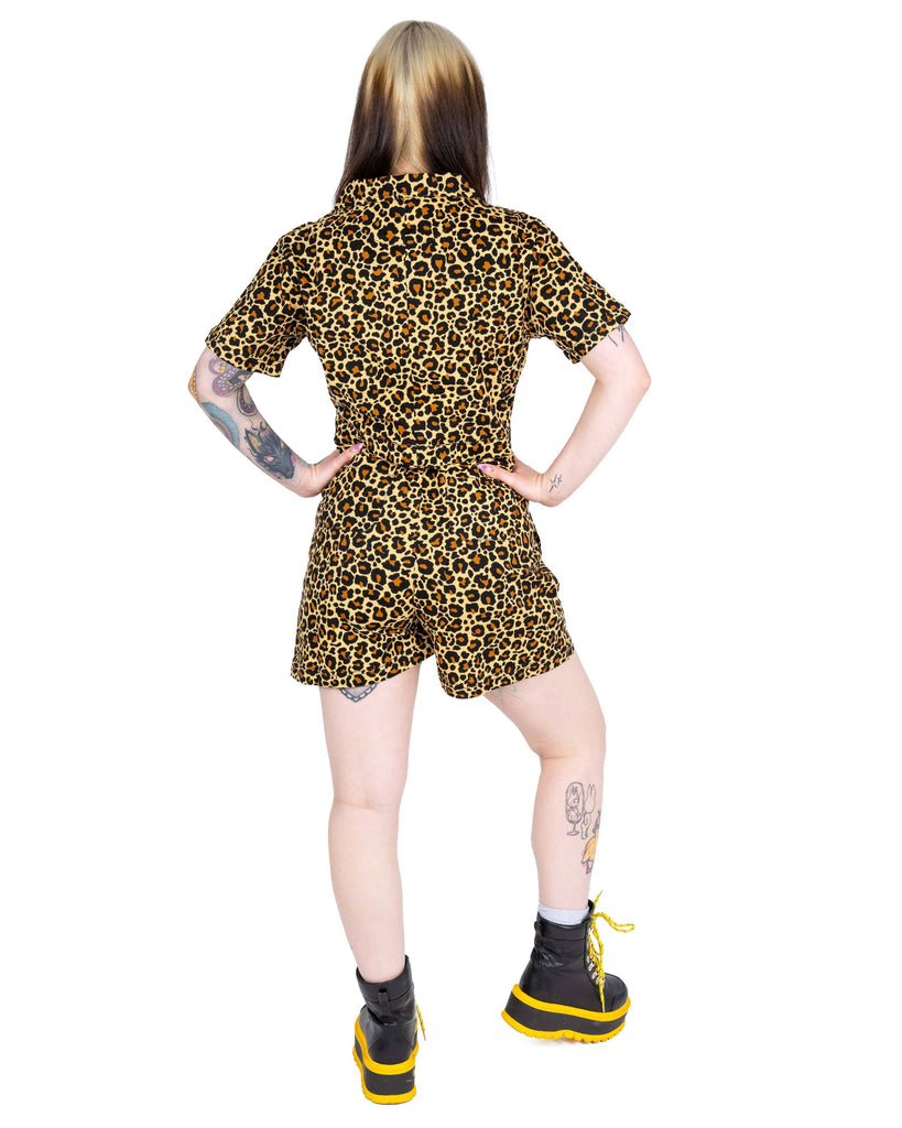 Classic Leopard Playsuit