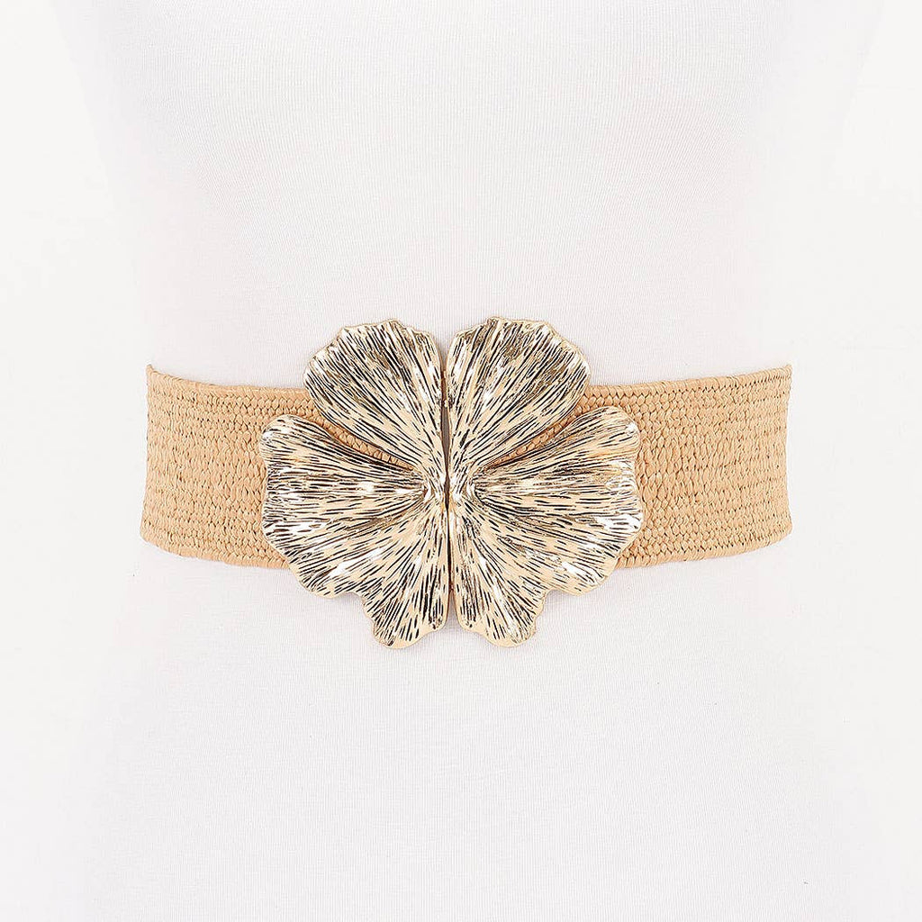 Mint Metal Gingko Buckle Belt