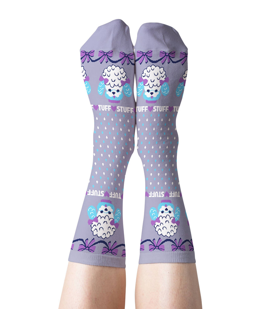 Tuff Stuff Poodle - Crew Socks