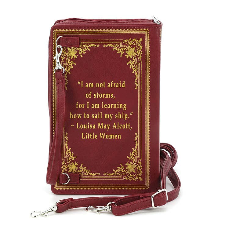 Little Women Book Clutch Bag