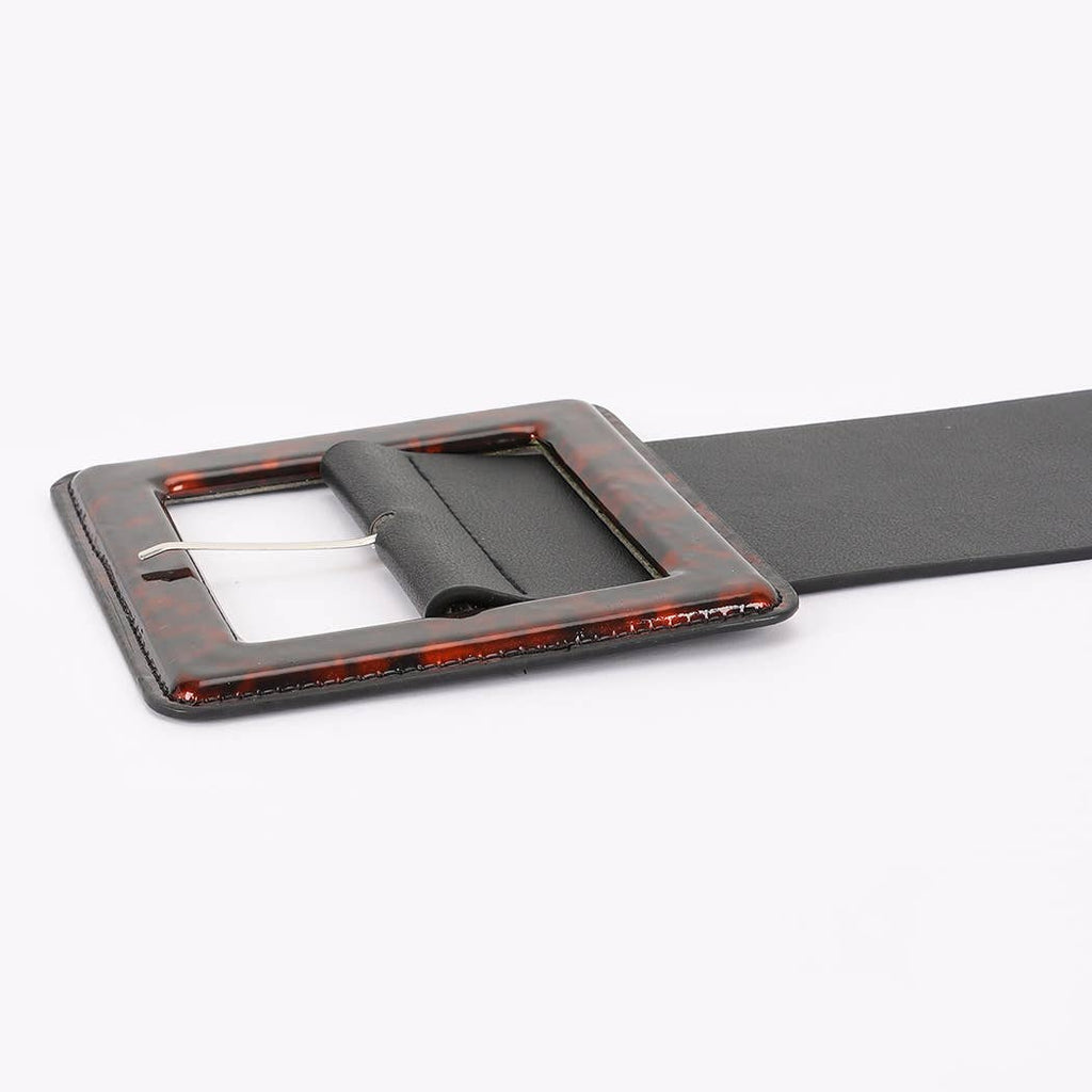 Iconic Square Buckle Belt: Plus