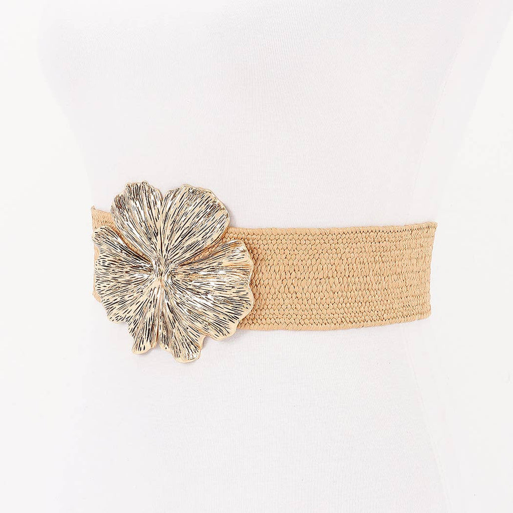 Mint Metal Gingko Buckle Belt