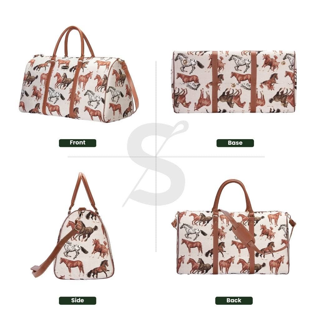 Cowgirl Tapestry Overnight Bag