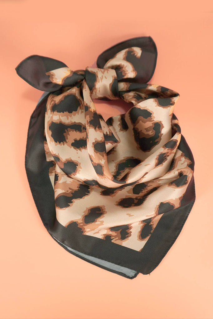 Snow Leopard Silky Scarf