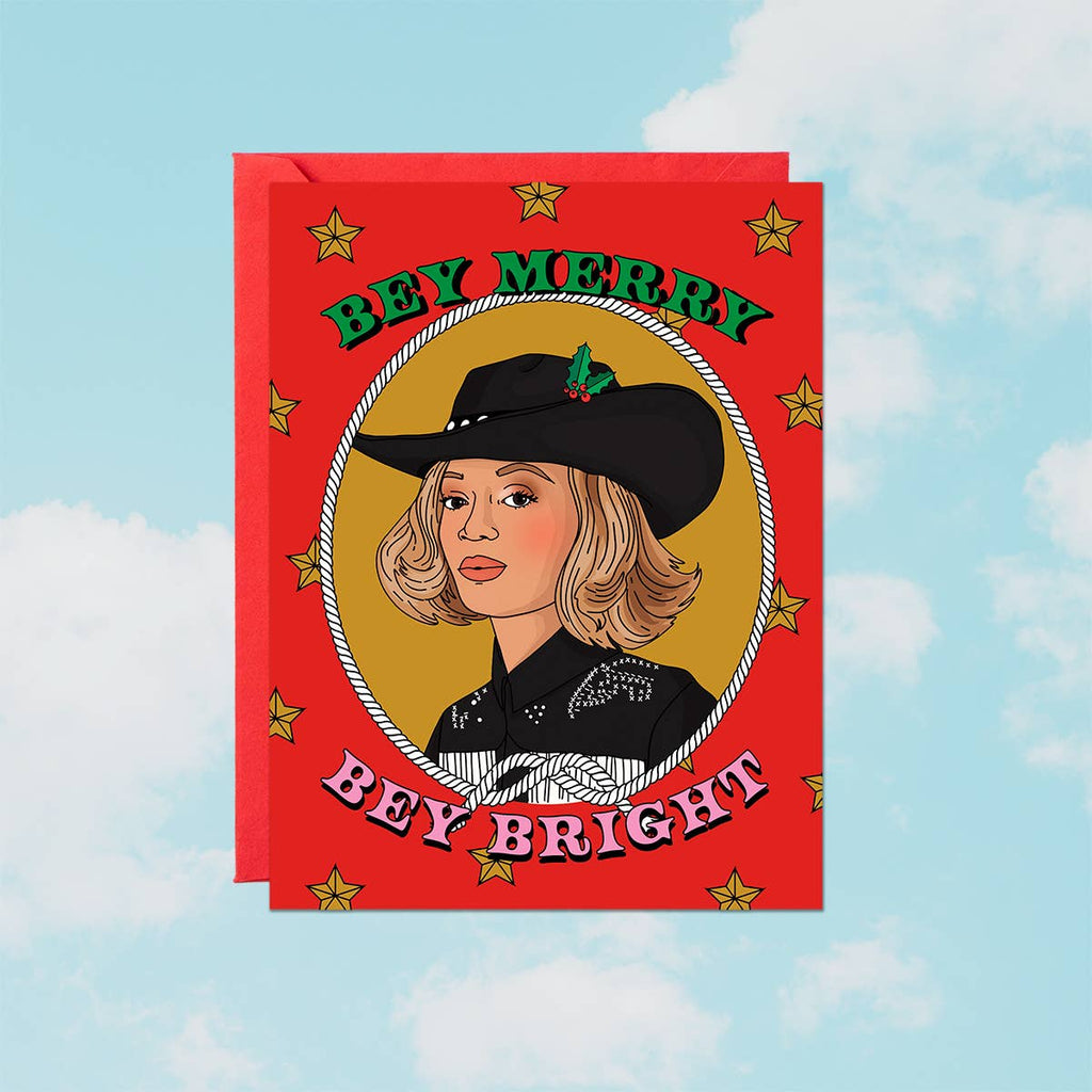 Bey Merry Beyonce Christmas Card