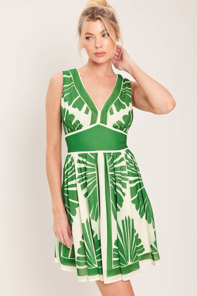 Tiki Time Mini Dress