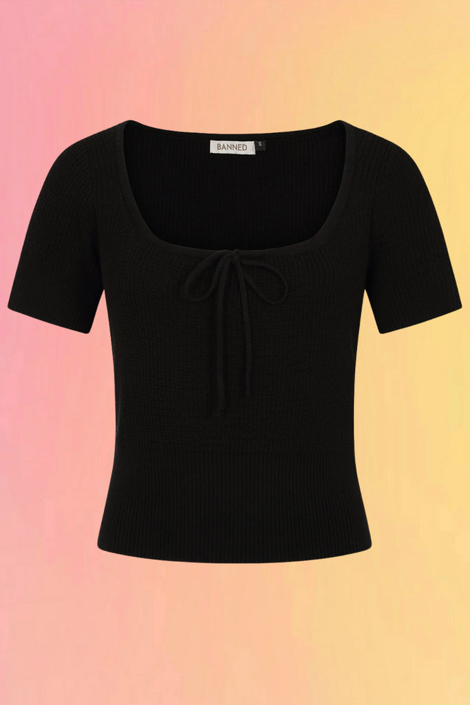 Black Magic Knit Top