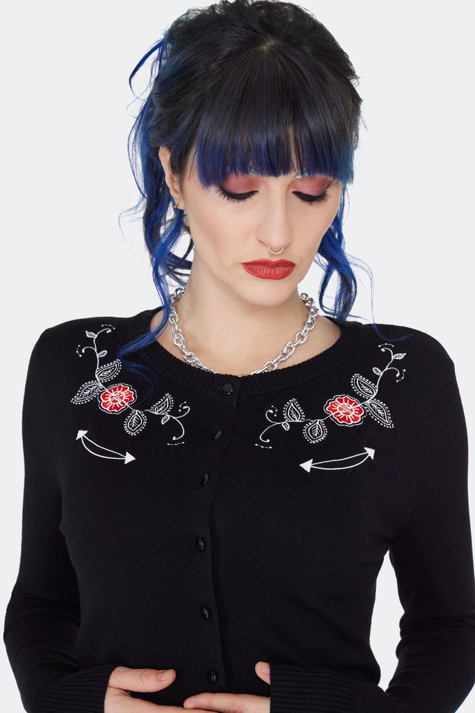 Country Rose Cardigan