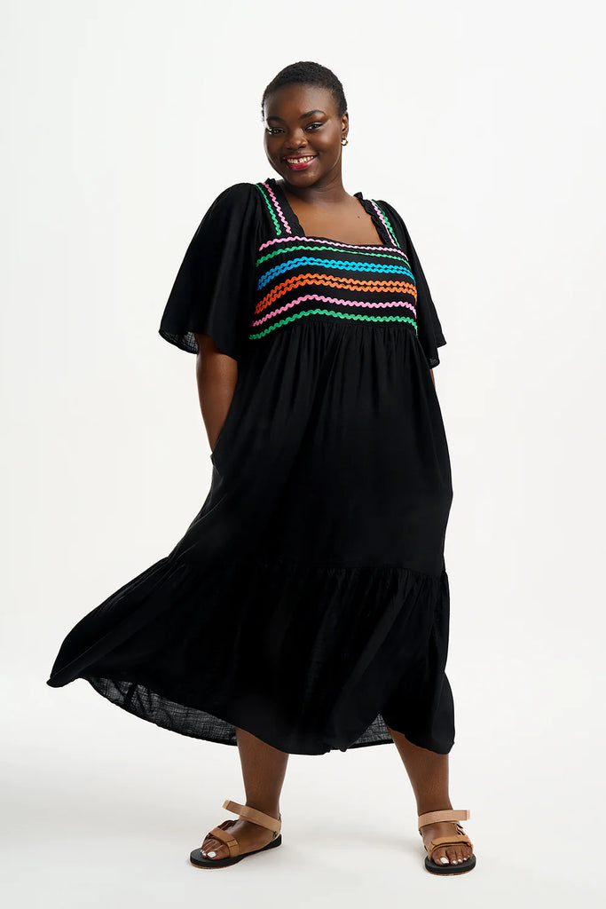 Rainbow RicRac Dress