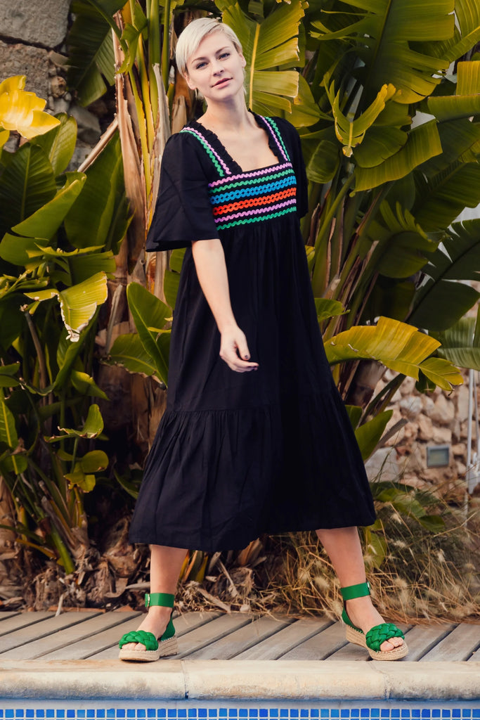 Rainbow RicRac Dress