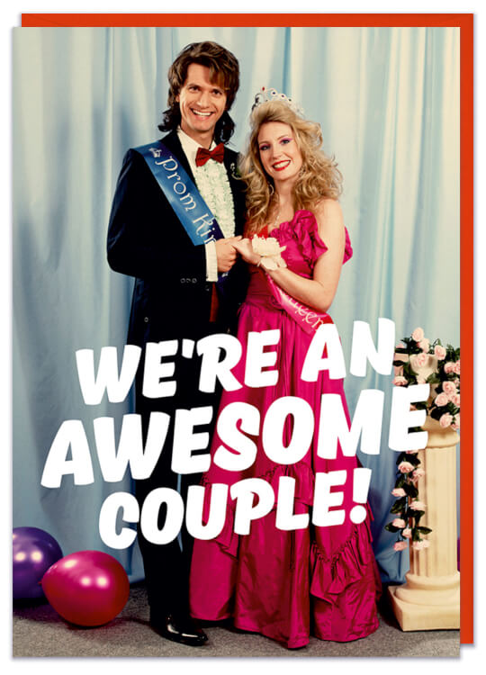 We're An Awesome Couple Card
