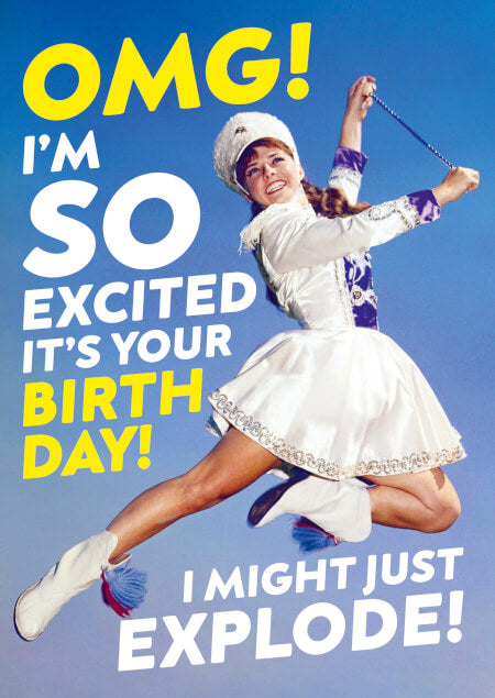 OMG I'm so Excited Card