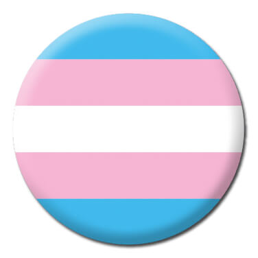 Trans Pride Pin Badge