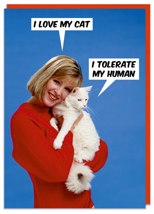 I Love My Cat Card
