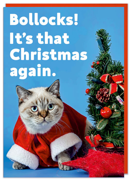 Bollocks It's Christmas Card