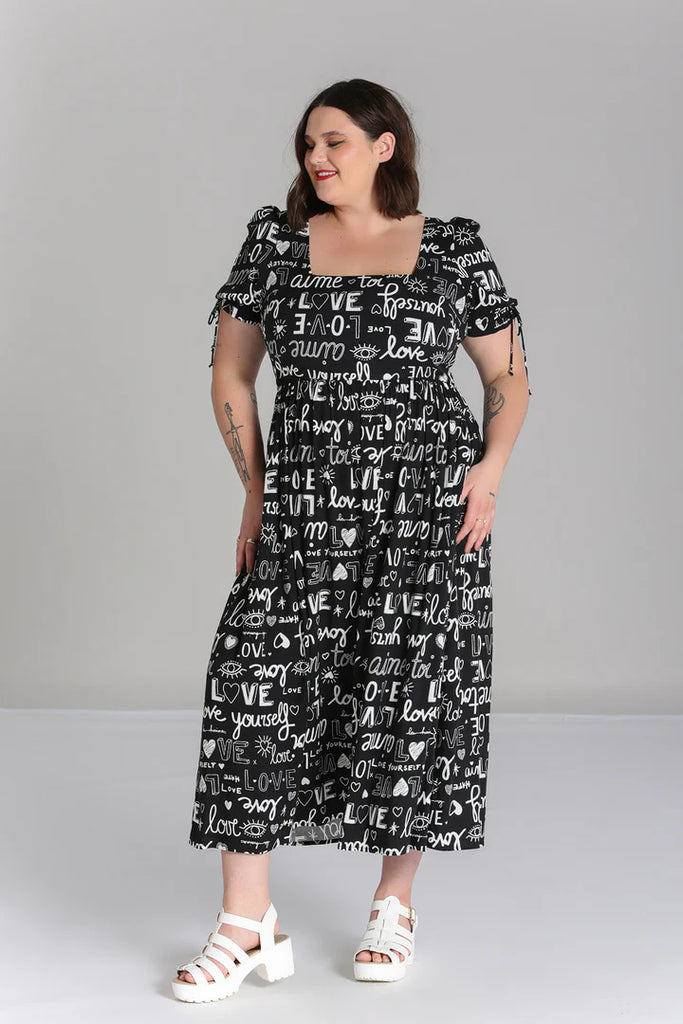 Love Yourself Maxi Dress- ONLY S