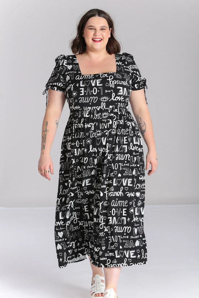 Love Yourself Maxi Dress- ONLY S