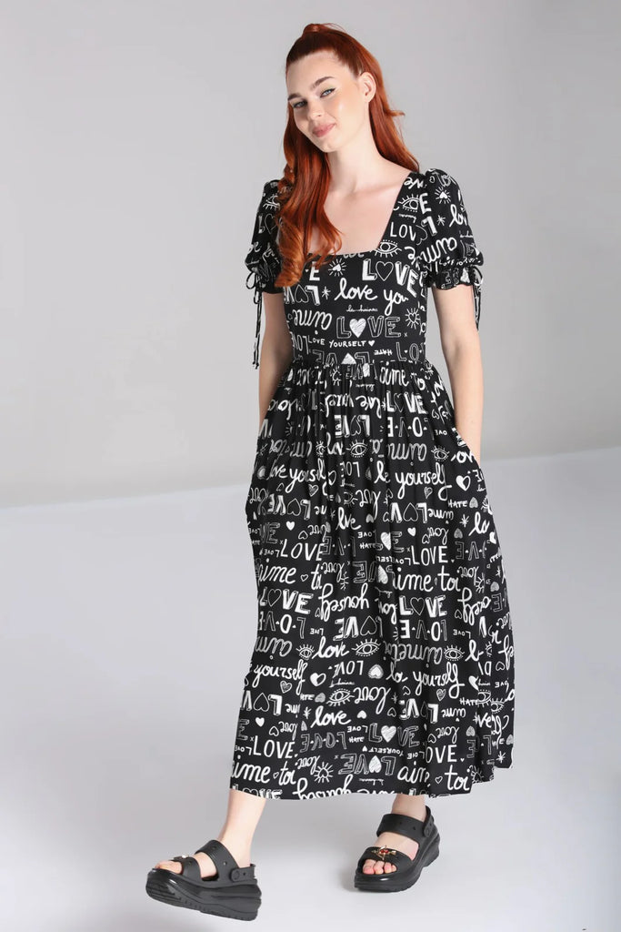 Love Yourself Maxi Dress- ONLY S