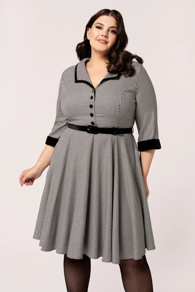 Soft Teddy Tweed Dress