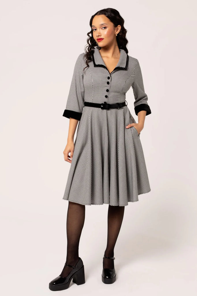 Soft Teddy Tweed Dress