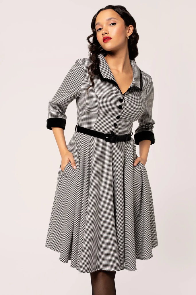 Soft Teddy Tweed Dress