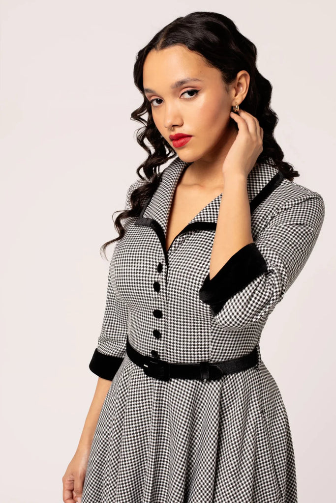 Soft Teddy Tweed Dress