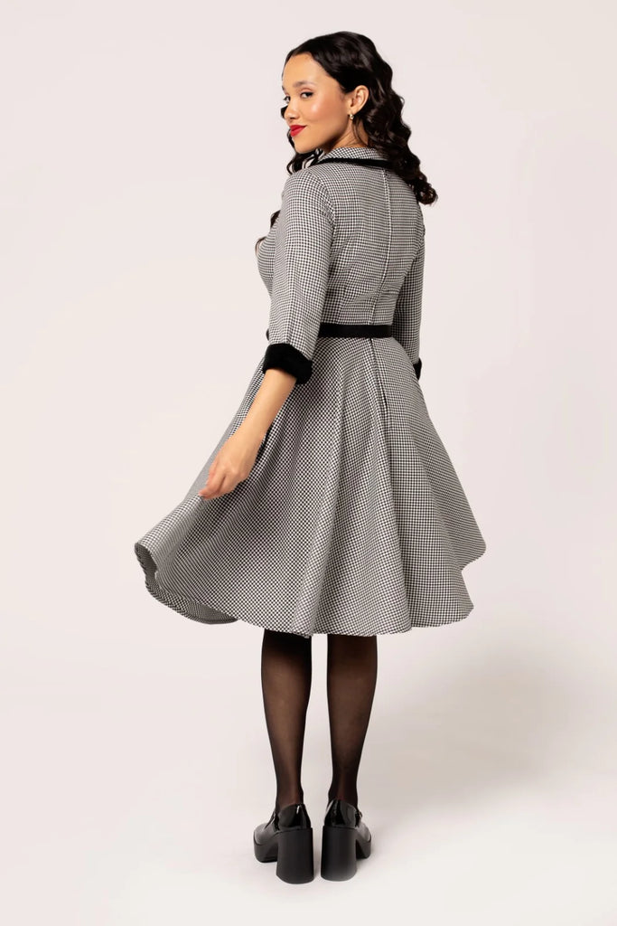 Soft Teddy Tweed Dress