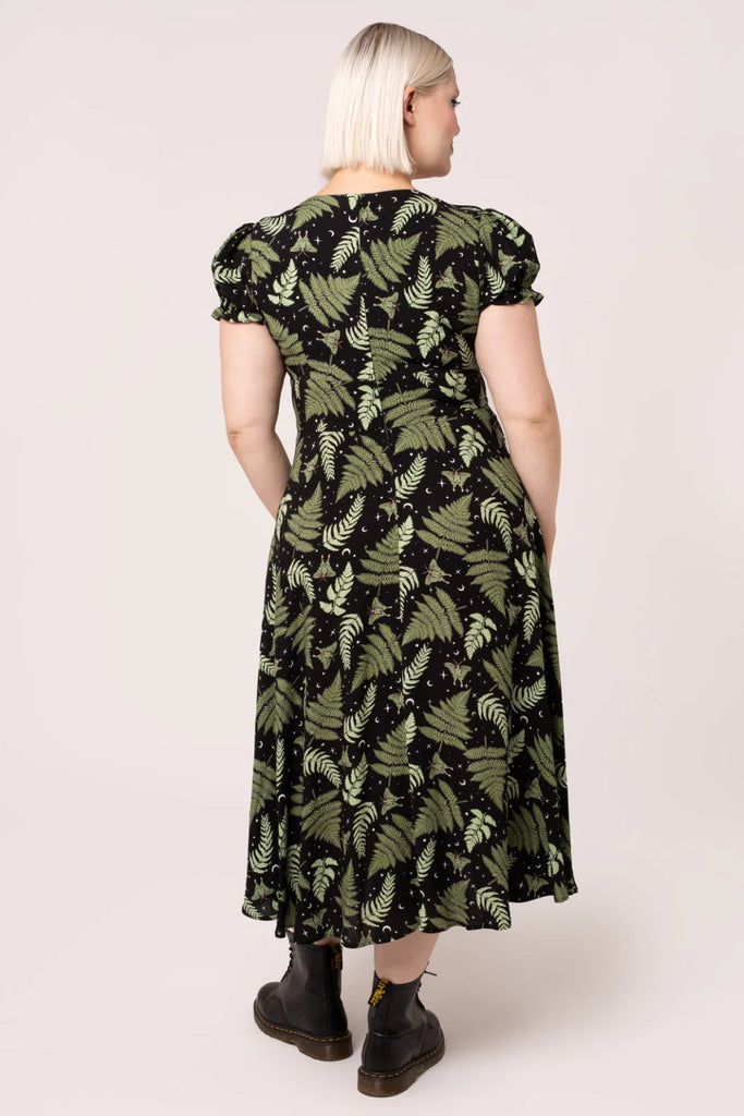 Mystical Ferns Gaia Dress