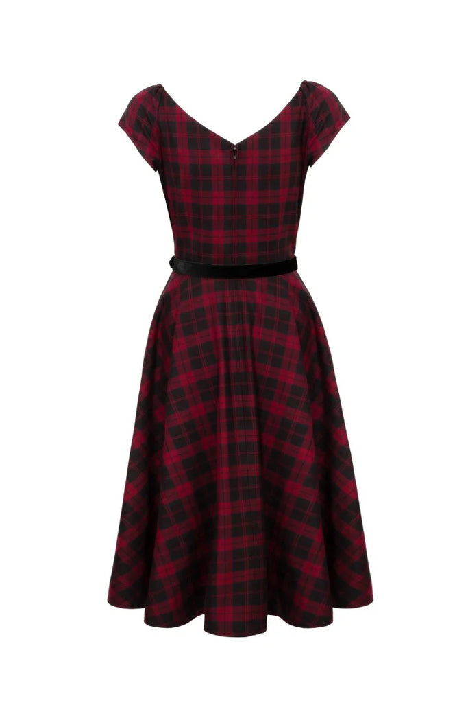 Carmina Tartan Swing Dress