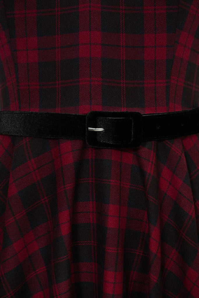 Carmina Tartan Swing Dress