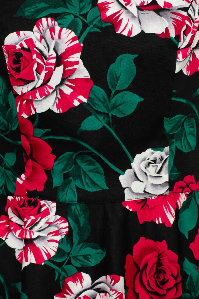 Painted Roses Swing Dress