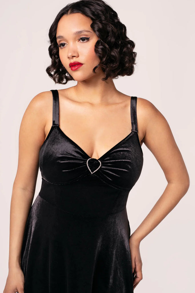 Vendome Velvet Dress