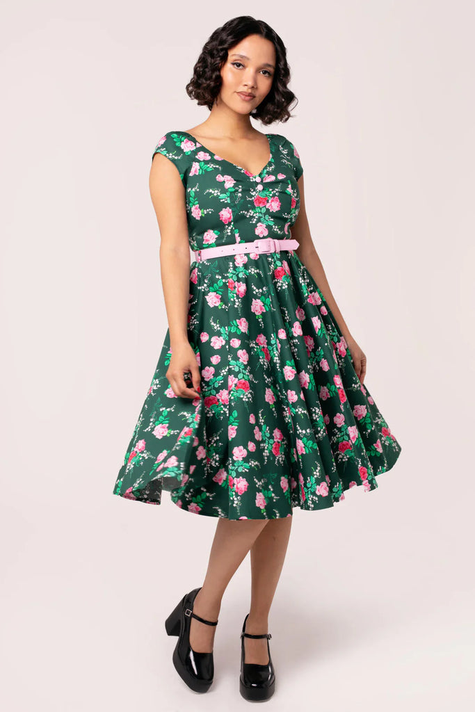 Mabel Rose Swing Dress