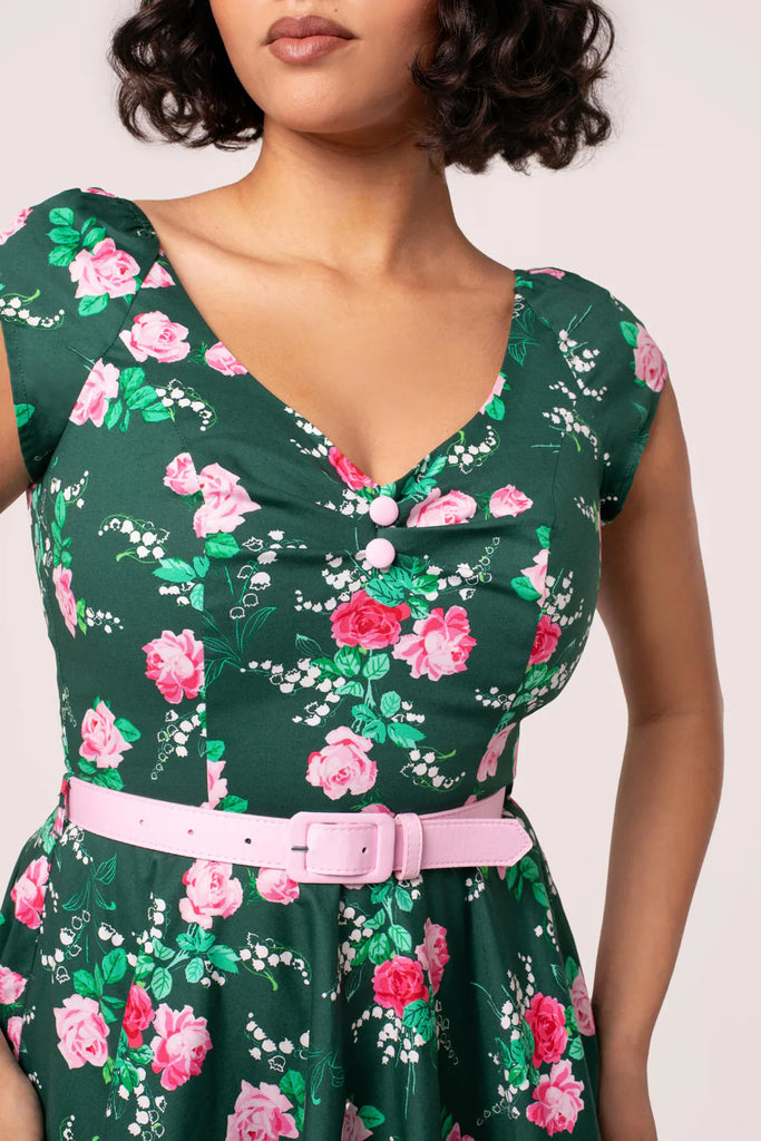 Mabel Rose Swing Dress