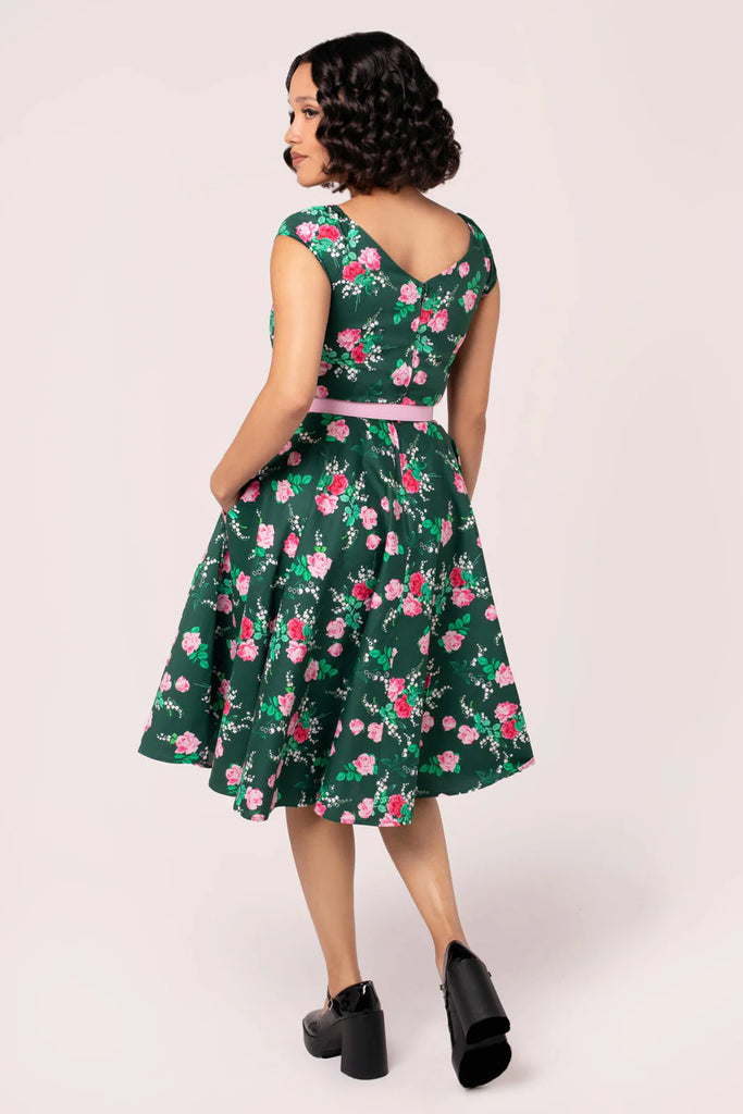 Mabel Rose Swing Dress