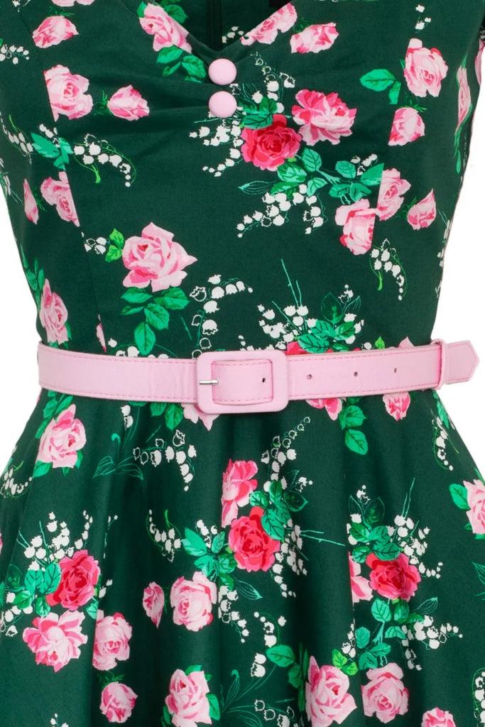 Mabel Rose Swing Dress