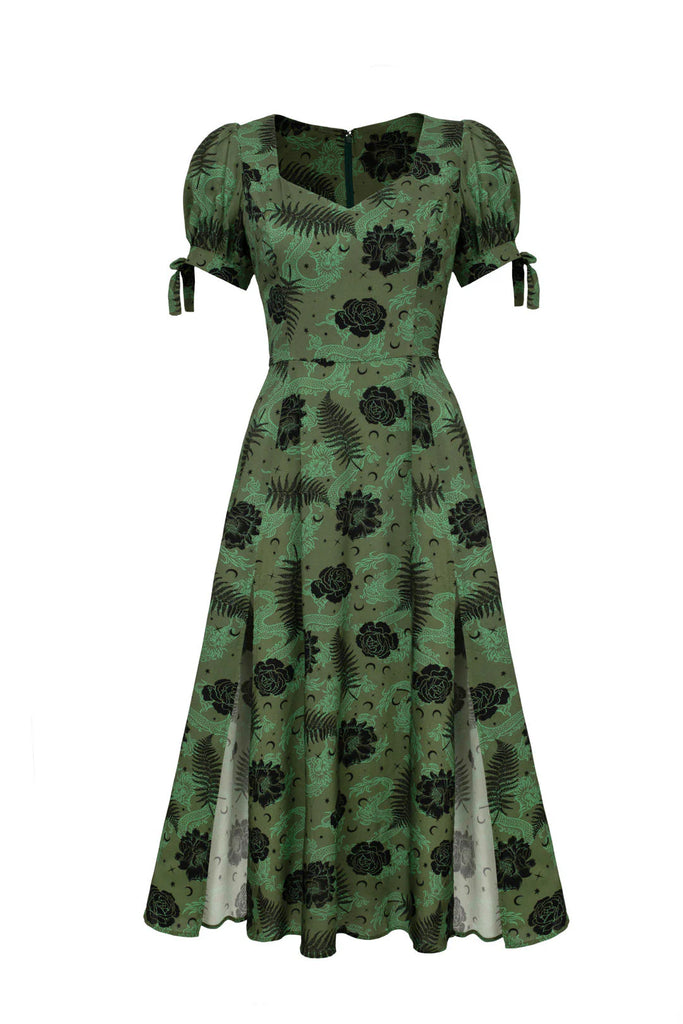 Mystical Moss Dragon Dress