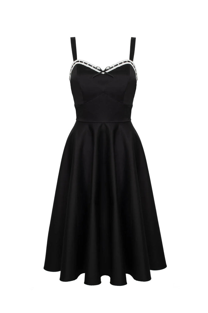 Gracie Black Swing Dress