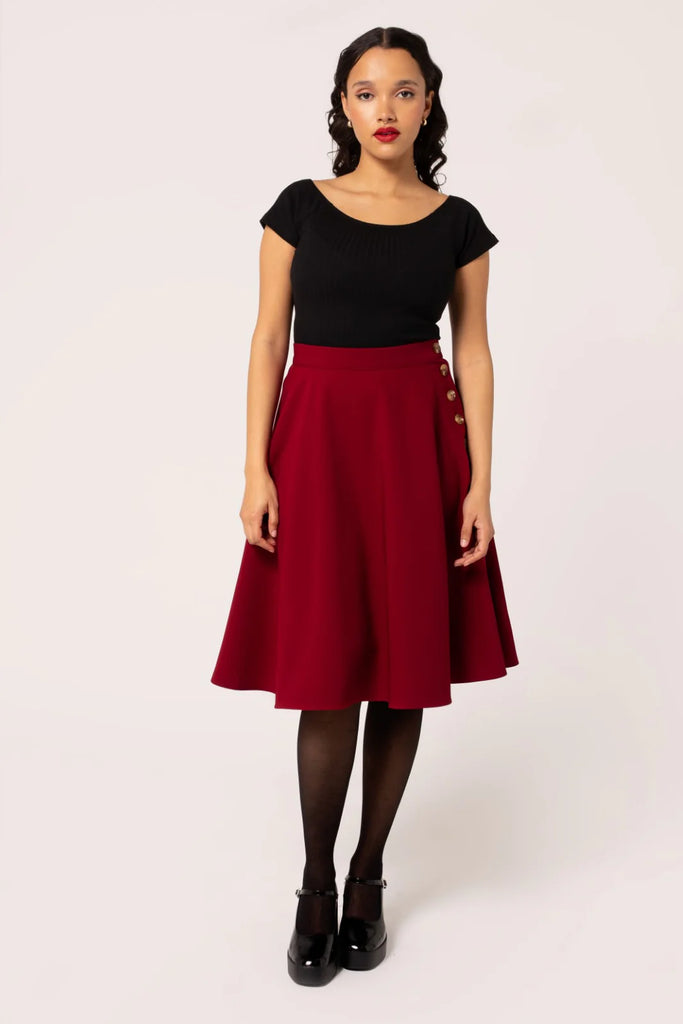 Ravenwood Crimson Skirt