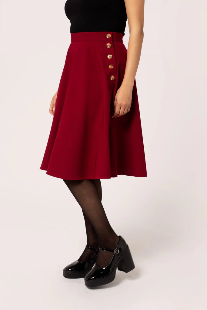 Ravenwood Crimson Skirt