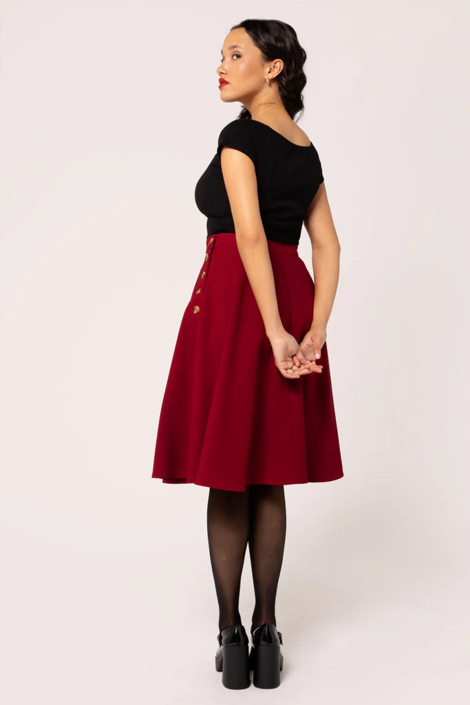 Ravenwood Crimson Skirt