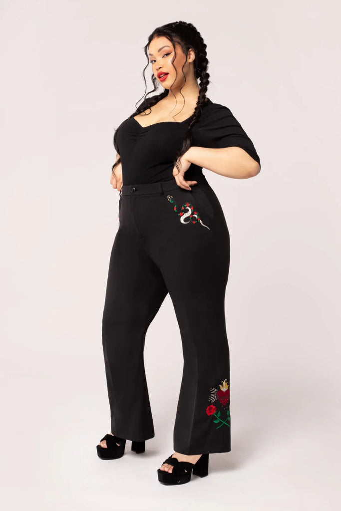 Viva Maria Embroidered Pants