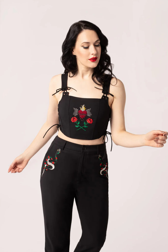 Viva Maria Embroidered Pants