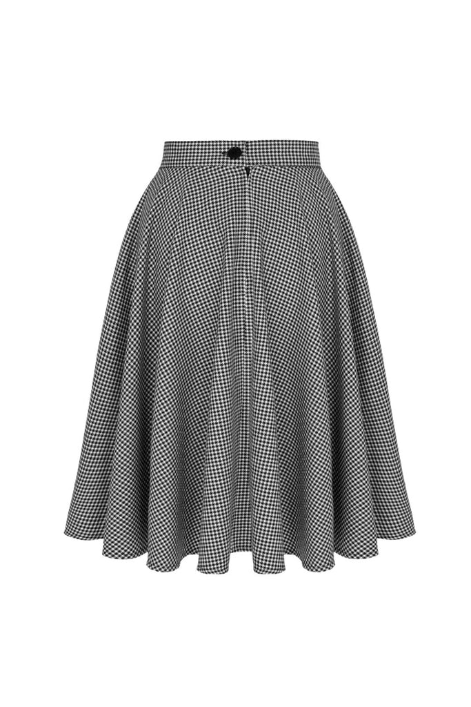 Houndstooth Teddy Skirt