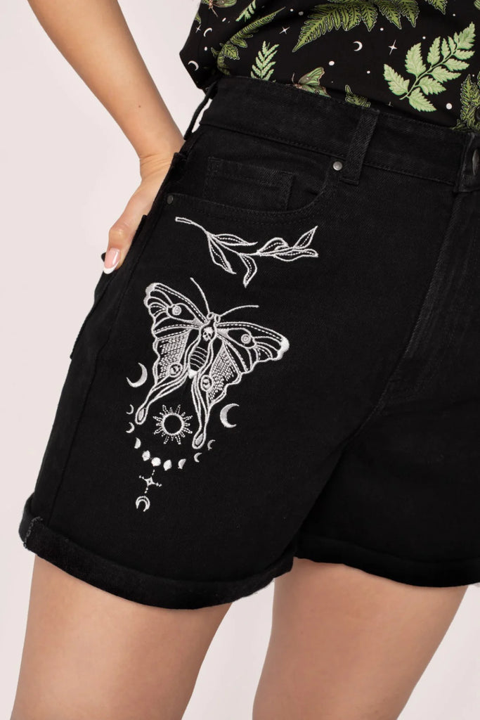 Metamorphosis Denim Shorts
