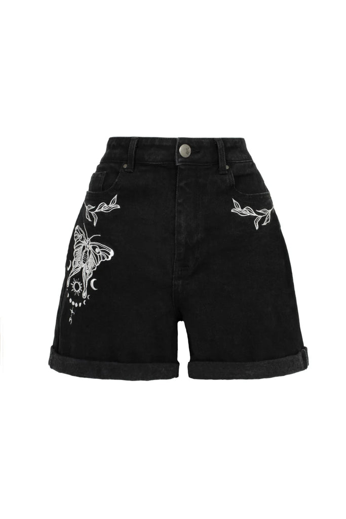 Metamorphosis Denim Shorts