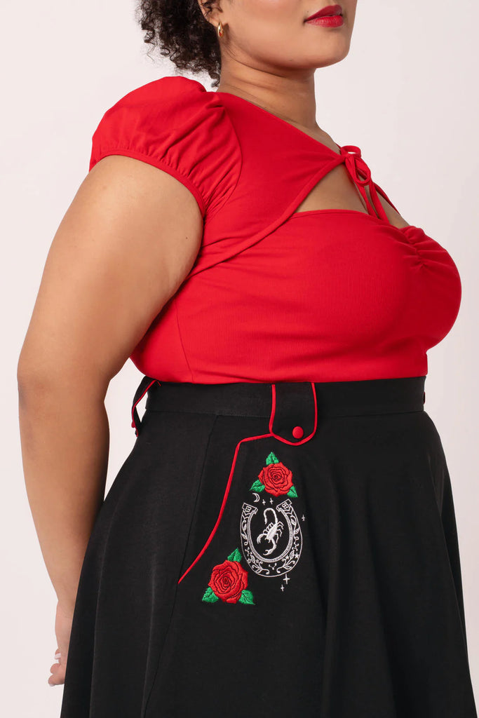 Scorpion Swing Skirt